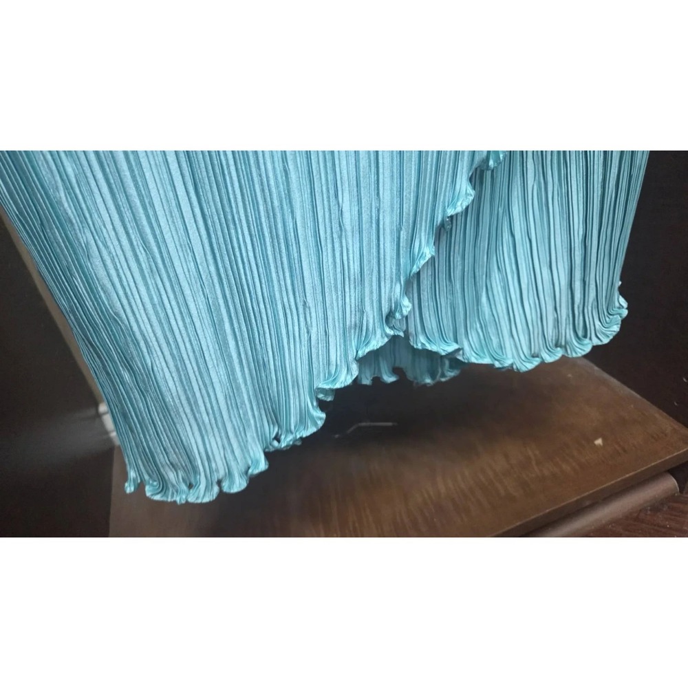 Lillie Rubin George F. Couture New York Pleated Formal Dress - Size 8 - Picture 6 of 14